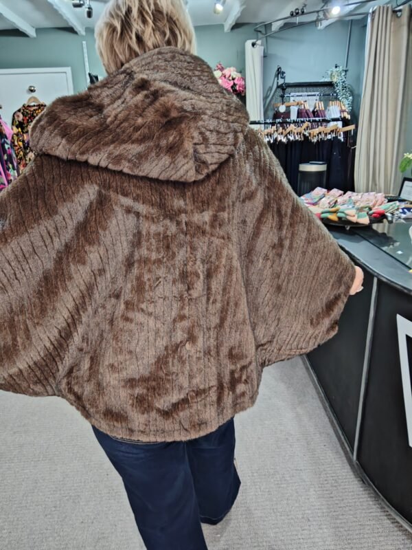 Faux Fur Cape - Image 6
