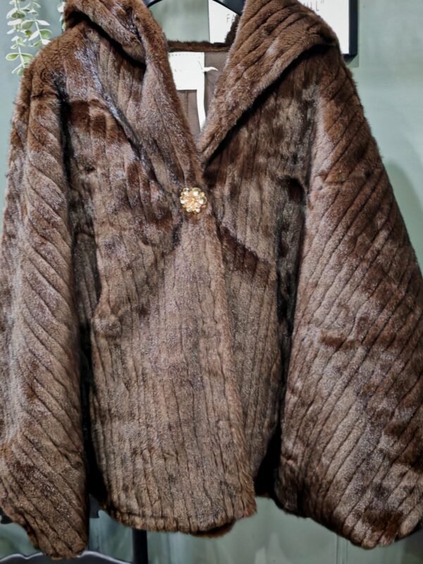 Faux Fur Cape - Image 2