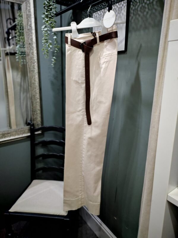 Cream Chino Type Jean