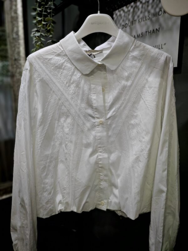 Lace Detail Shirt - Image 4