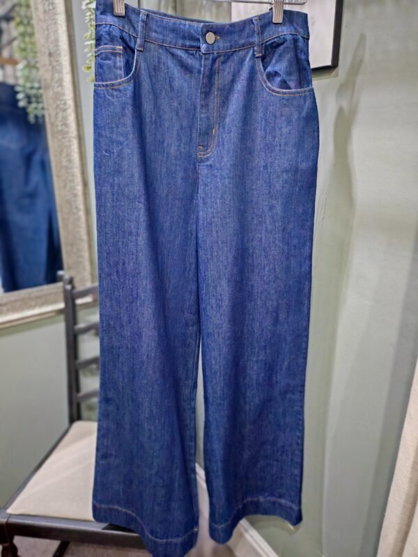 Saige by Nomads Wide Leg  Denim - Image 2