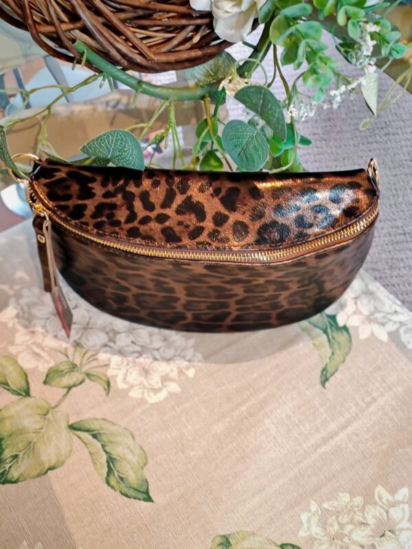Leather Animal Crossbody Bag - Image 4