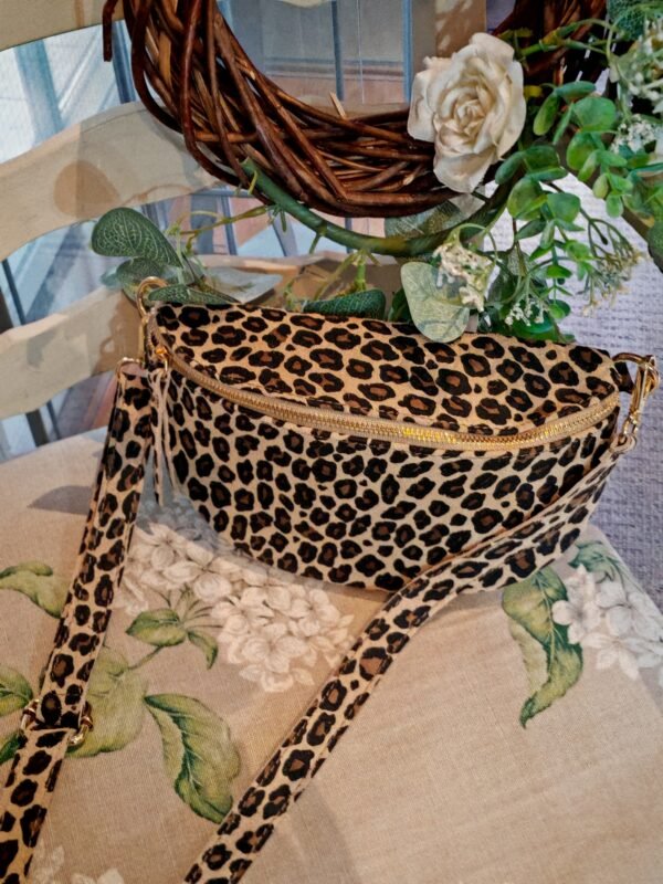 Leather Animal Crossbody Bag - Image 3