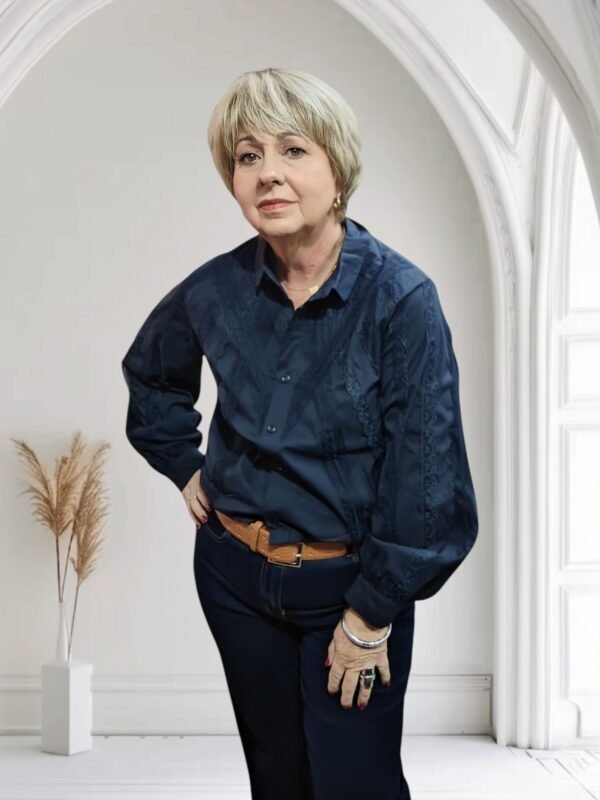 Lace Detail Shirt - Image 2