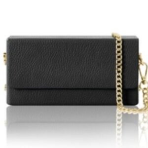 Leather Boxy Chain Bag